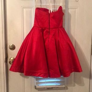 Sherri Hill Dresses - Sherri Hill Short Strapless A Line Dress 51390 Sherri Hill Dresses - Sherri Hill Short Strapless A Line Dress 51390